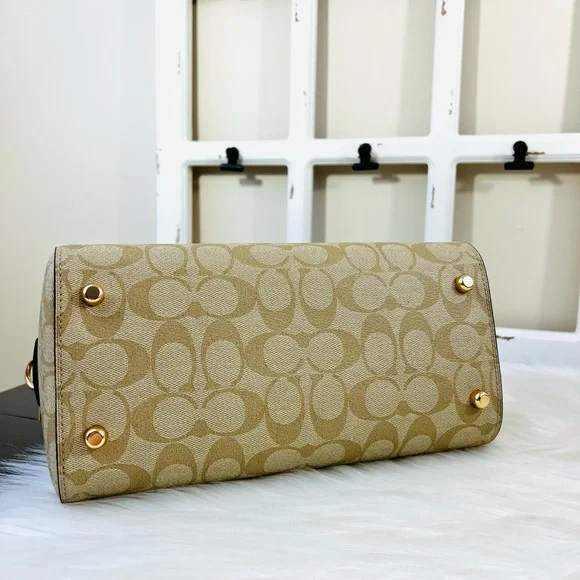 COACH Signature Rowan Satchel - Picture 6 of 11